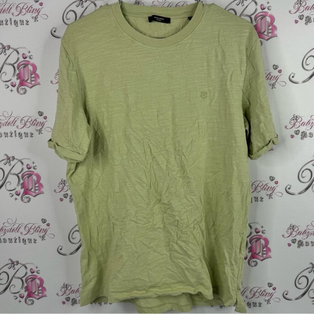 Jack & Jones tee tshirt Light Green Short Sleeve Tee lightweight comfy